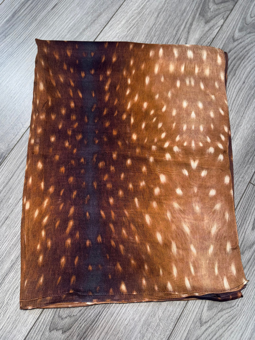 Fawn print double side - modal hijab