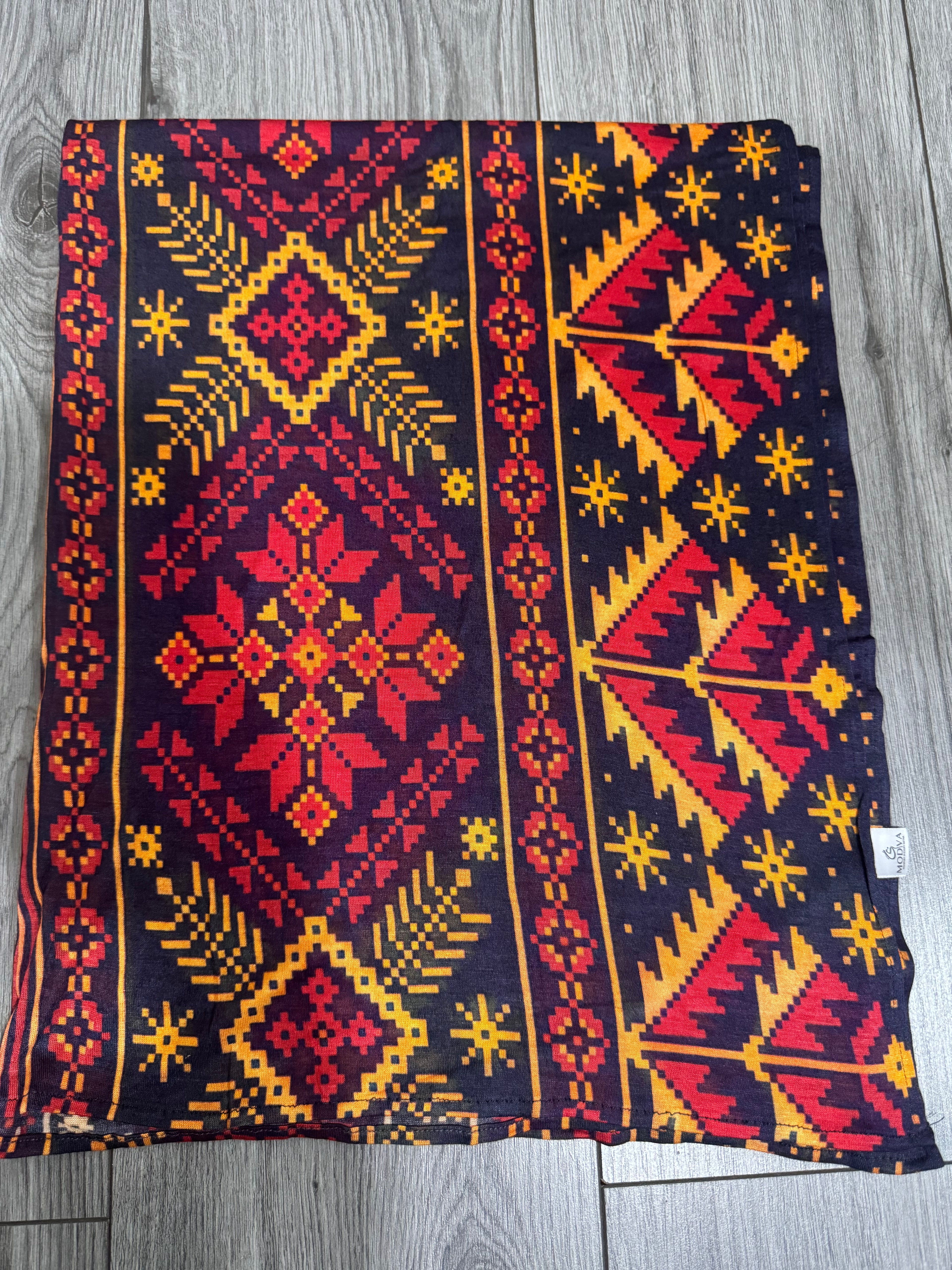 Layali Tatrez | Double sided Premium Jersey hijab