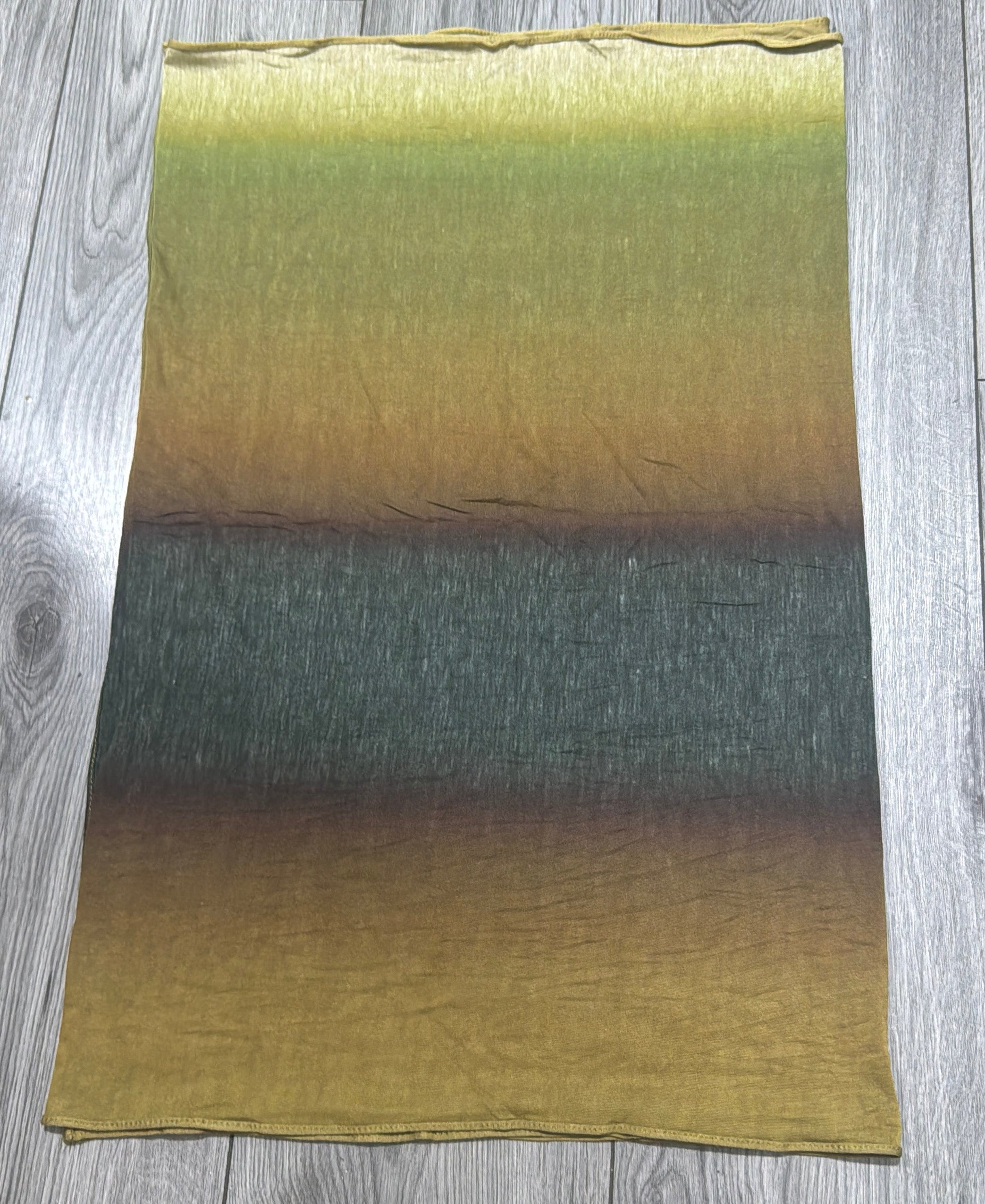 Olive - double side printed Jersy hijab