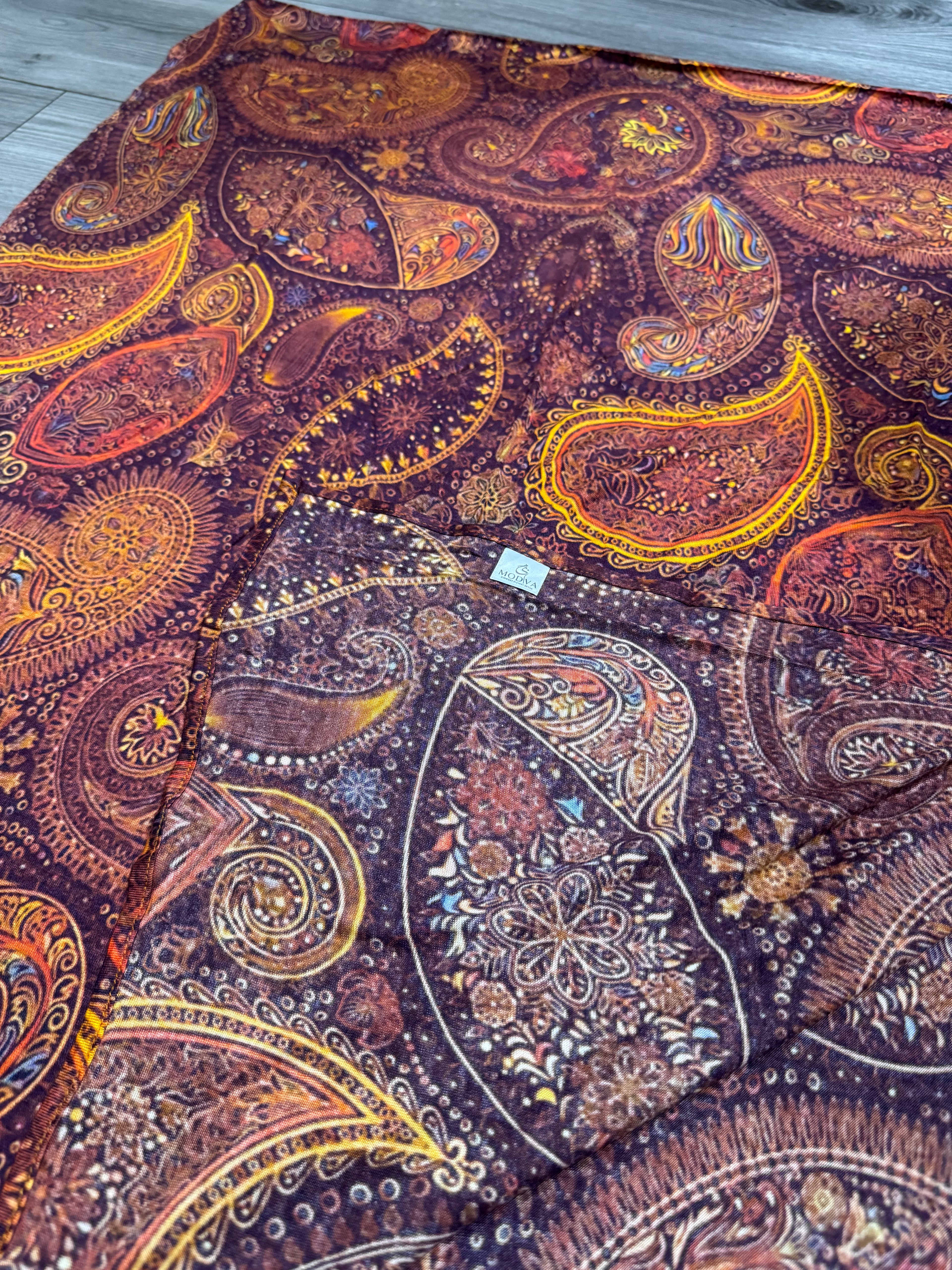 Kashmira Noor | Printed Premium jersey hijab - Double sided